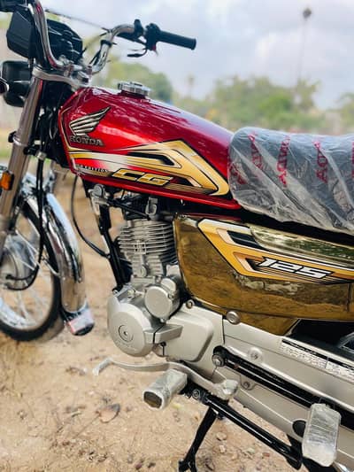 Honda cg 125 2026 Golden addition