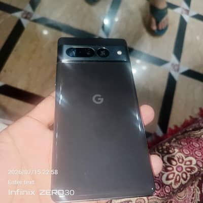 Google Pixel 7 Pro pta 10/10 new mobile hai 03187312796