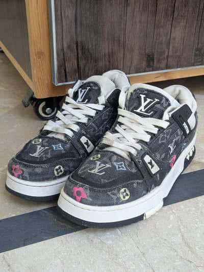 LV trainer sneakers