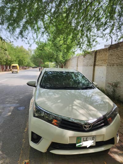 Toyota Corolla GLI 2016 manual