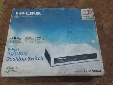 TP Link 5 Port Desktop Switch 200Mbps (Read Description)