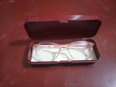 Glasses frame baby pink colour