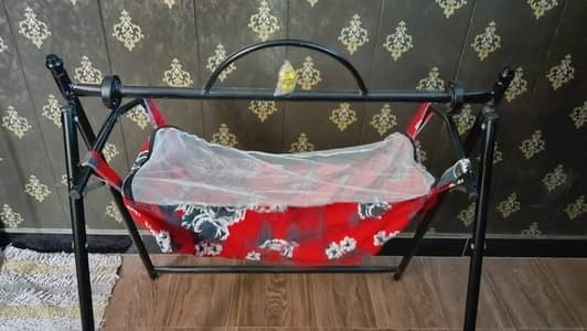 Foldable Jhulangi New Born Baby / kid metal frame swing jhoola
