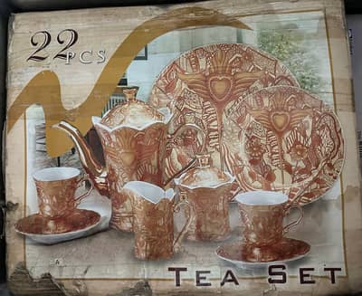 22  pieces tea ser