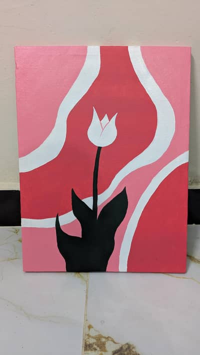 Beautiful Flower Abstract Art