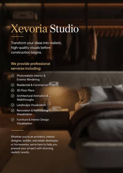 Interior Design , House Planning , Architectural Service, 3D Rendering