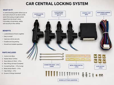 Car door central locking system