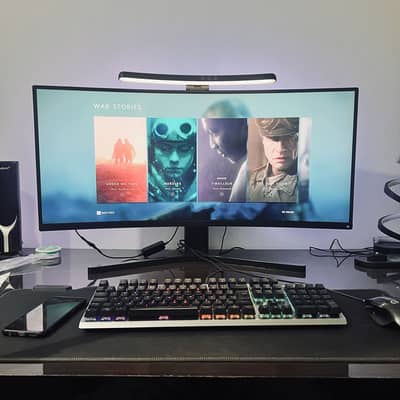 Mi 34 Inch Ultrawide curved gaming monitor 144hz - VIP condition