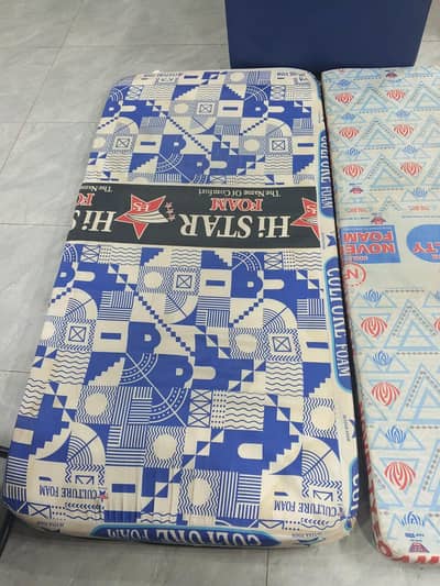 2 single bed mattress for sale condition new jesi ha  bilkul new  jesy