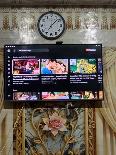 Haier led 4k. Size 55”