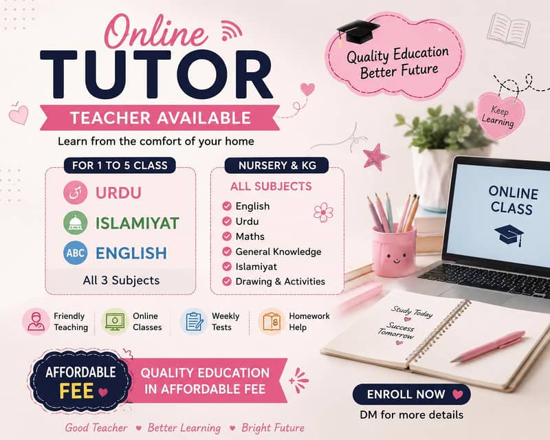 online tutor. . . 0