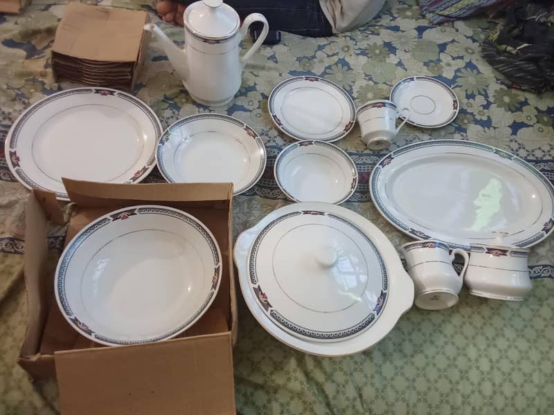 58pc murble dinner set 0