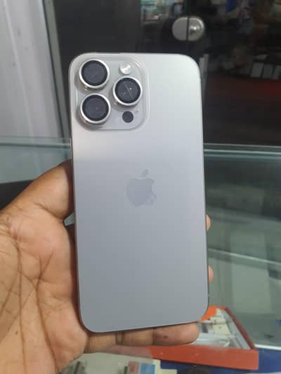 iPhone 15pro max 256gb jv water pack bux available