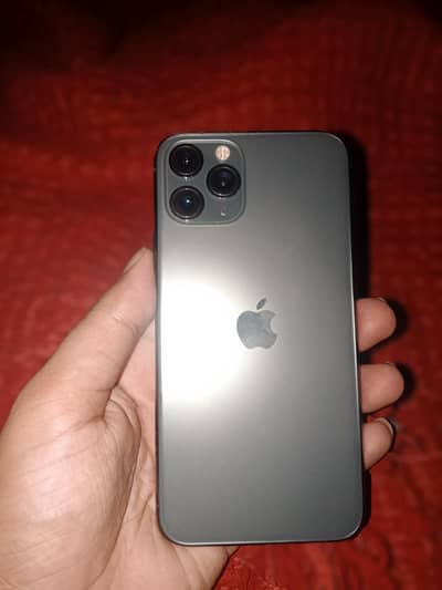 IPHONE 11 PRO 64GB PANEL CHANGE HA ACHE WALA LAGA HUA TRUE TONE OK