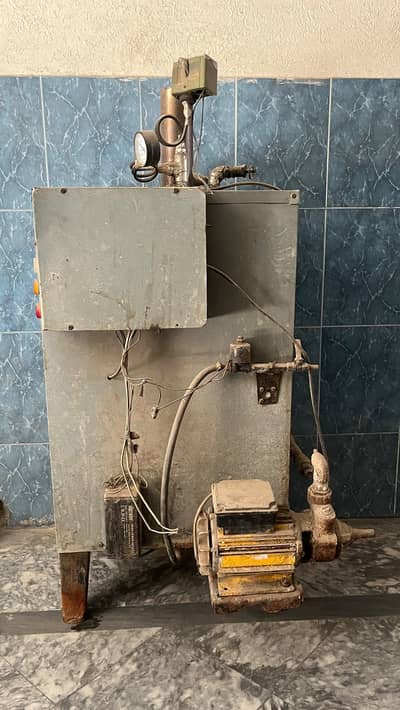 Boiler for steem press