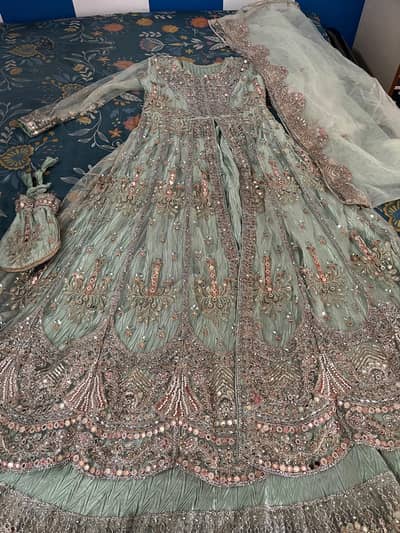 Heavy flare trendy maxi