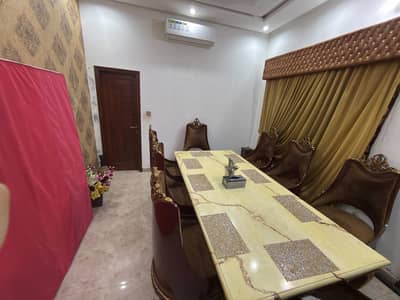 Luxury 8-Seater  marble Dining Table Set – Excellent Condition