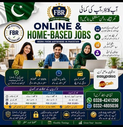 Online Jobs Pakistan | Work From Home | Part Time & Full Time Jobs