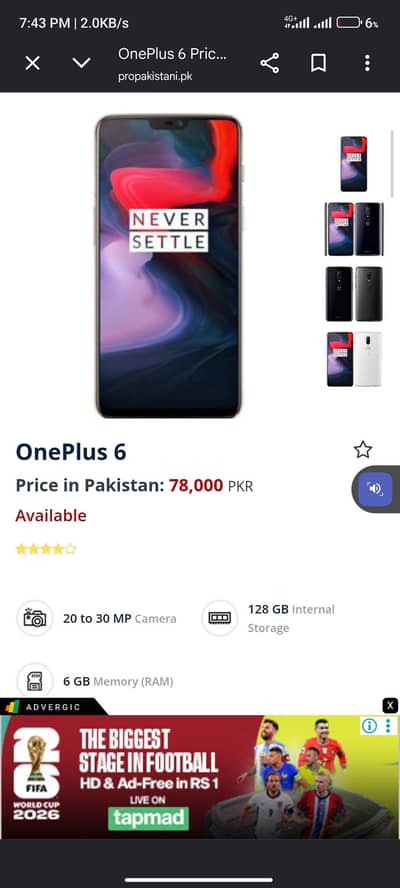 One Plus 6