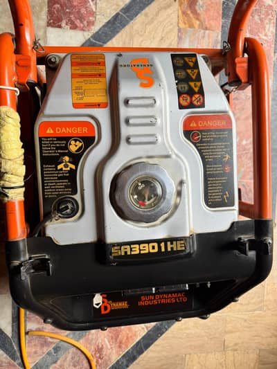 Sun Dynamac SA3901HE Portable Petrol Generator – Excellent Condition