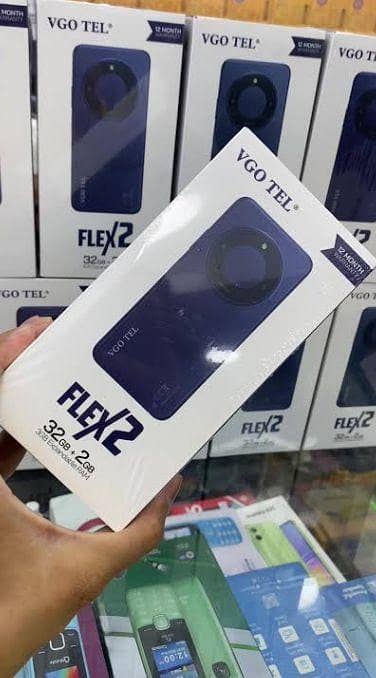 Vgo Tel flex 2 In brand new condition home less used phone in wrannty