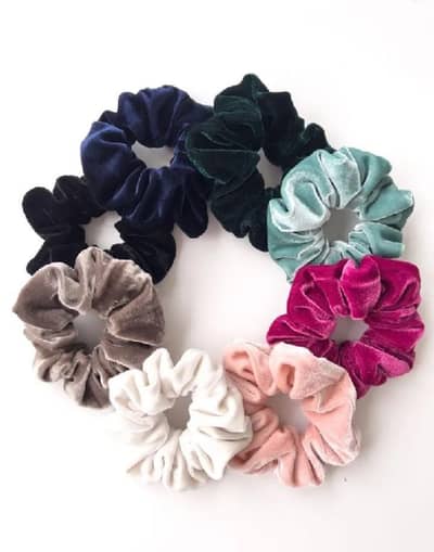 scrunchies hair poni