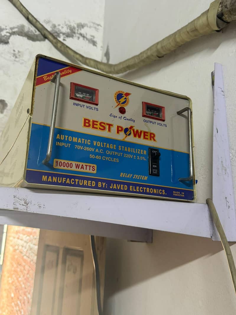 Automatic voltage stabilizer 0
