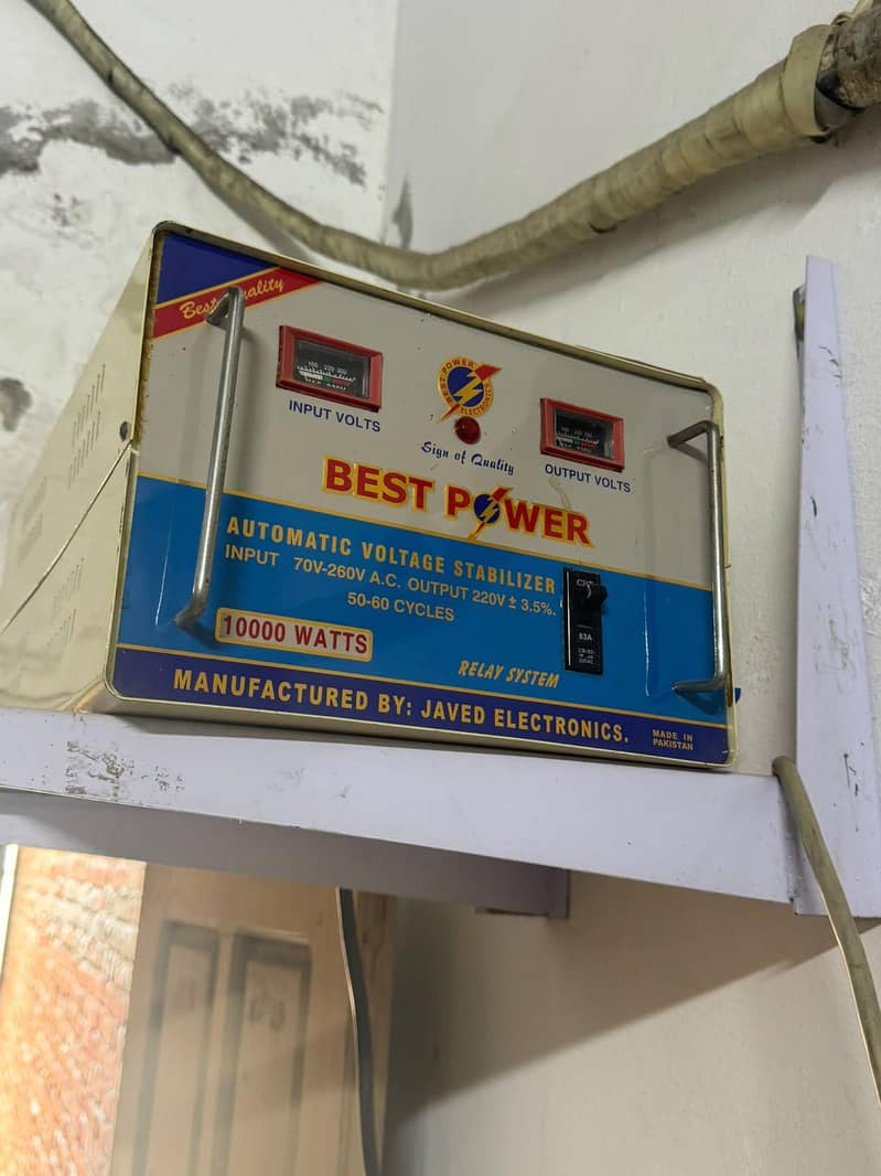 Automatic voltage stabilizer 2
