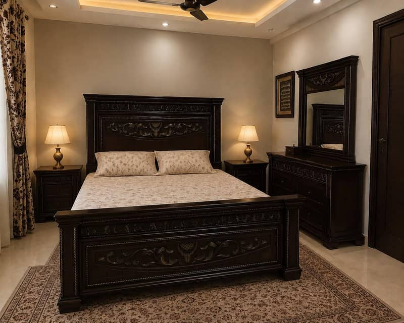 bed set used like new 16