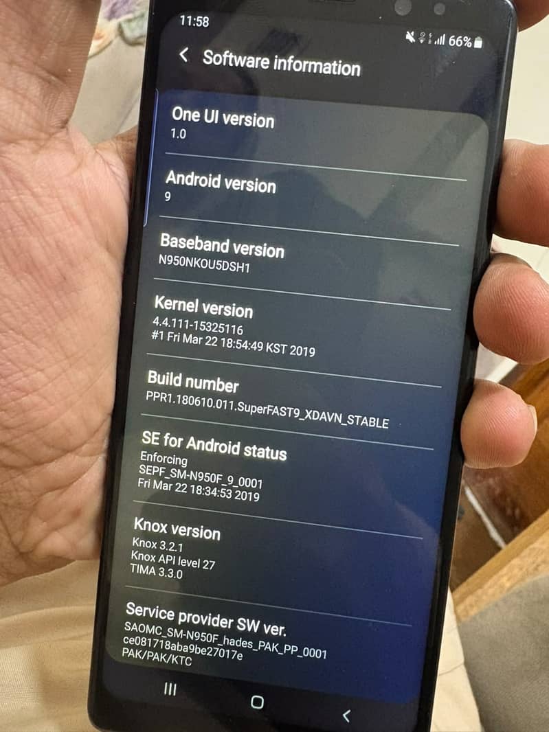 Samsung Mobile Note 8 5