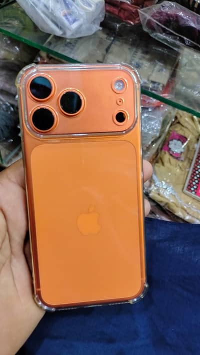 iPhone 17pro max jv 256 99 health 150 caycle box cosmic calar 10/10