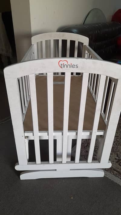 Baby cot hardly used