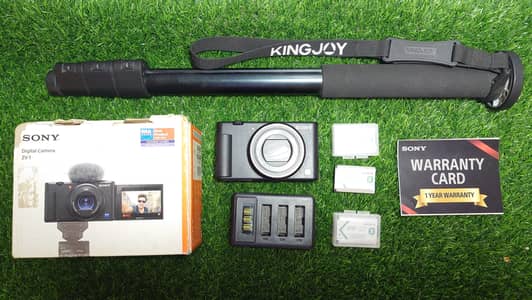Sony Zv1 With Box Batteries & Tripod