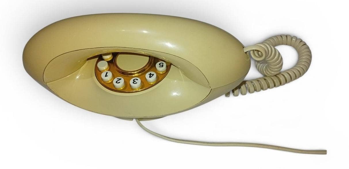 Antique push button telephone set 0