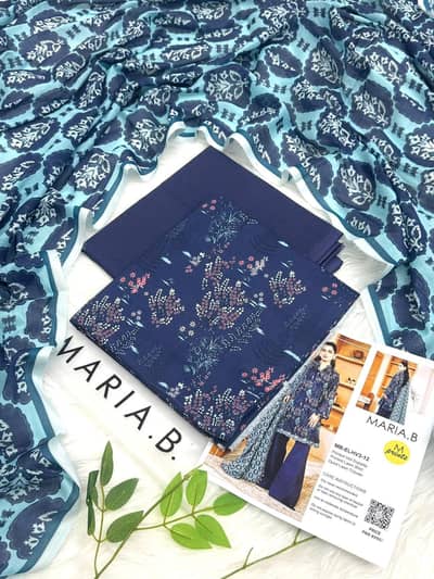 MARIA. B 3 PIECE LAWN | FREE HOME DELIVERY | LIMITED OFFER
