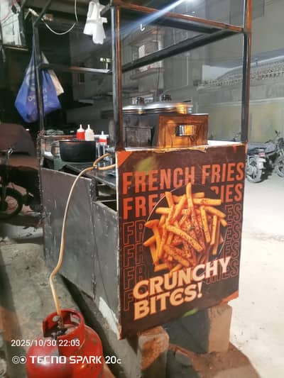 french fries stall