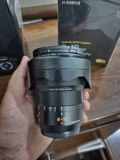 Panasonic Leica 8-18mm 2.8 MFT M43
