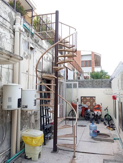 Stee Heavy Duty Sprial Stair
