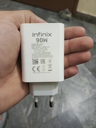 infinix 90W charger with Data cable Type C