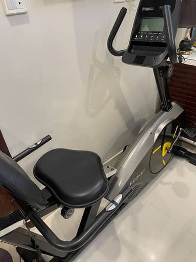 Rocket recumbent exercise bike