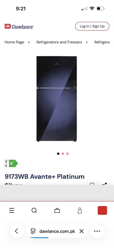 dawlance medium size fridge