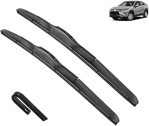 Universal Wiper Blades With Rubbers Silicone Material 24 & 14 Inch Size