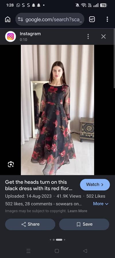 party wear beach wear article
