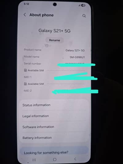 Samsung Mobile S21 Plus