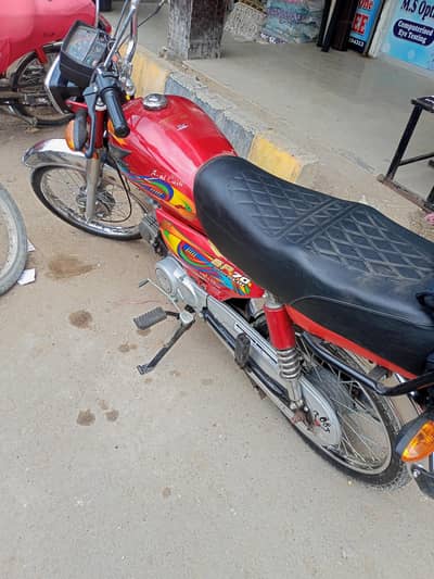 super power 2022 model red colour genuine bike