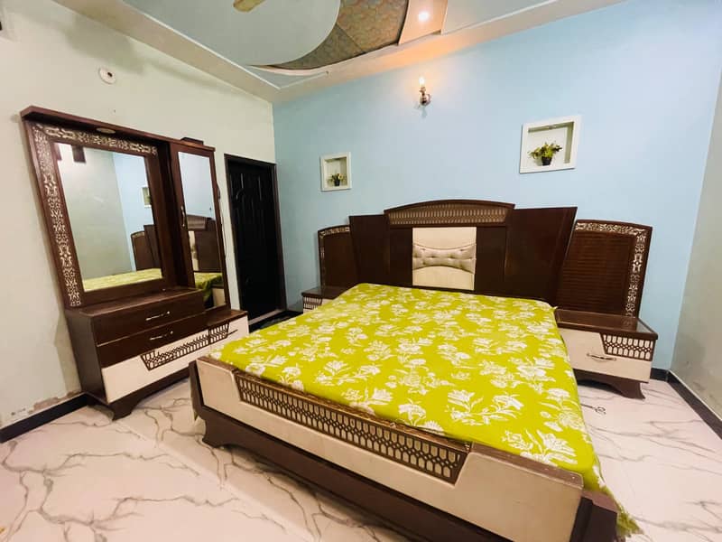 Luxury wooden bedroom set for sale in very good condition 7