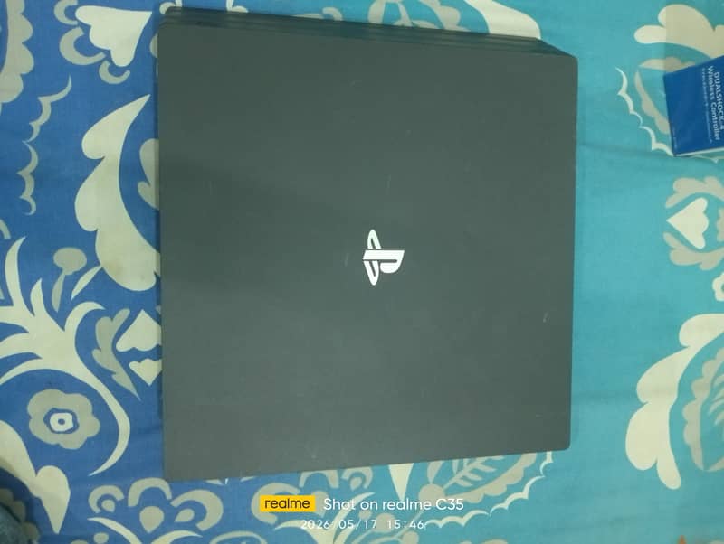 PS4 Pro 2TB Jailbreak Console with 2 Wireless Controllers & Box 1