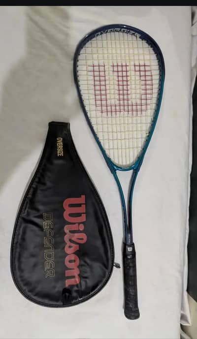 Wilson Squash Racket with Cover - Good Condition