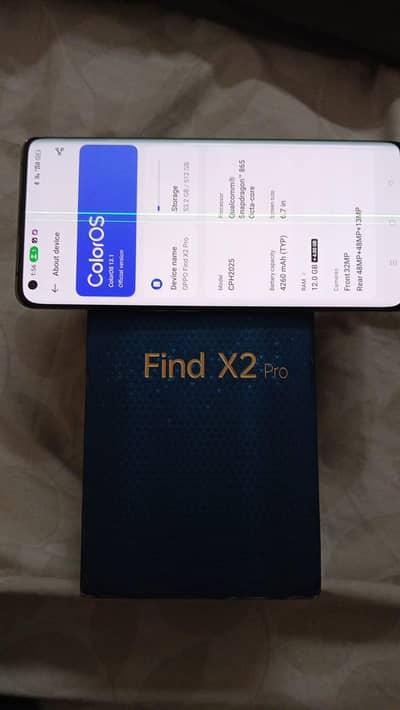 OPPO Find X2 Pro LCD line pta official approved