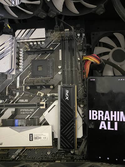 XPG D35 16x2 32GB ram and ASUs PRIME X570-P